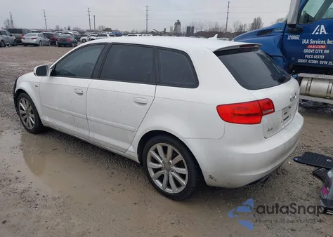 2011 Audi A3 2.0 Tdi Premium z USA, uszkodzony, nr VIN WAUBJBFMXBA047154